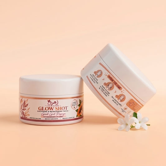 Glow Shot Brightening Facial Cream with Free Gold Elixir Serum